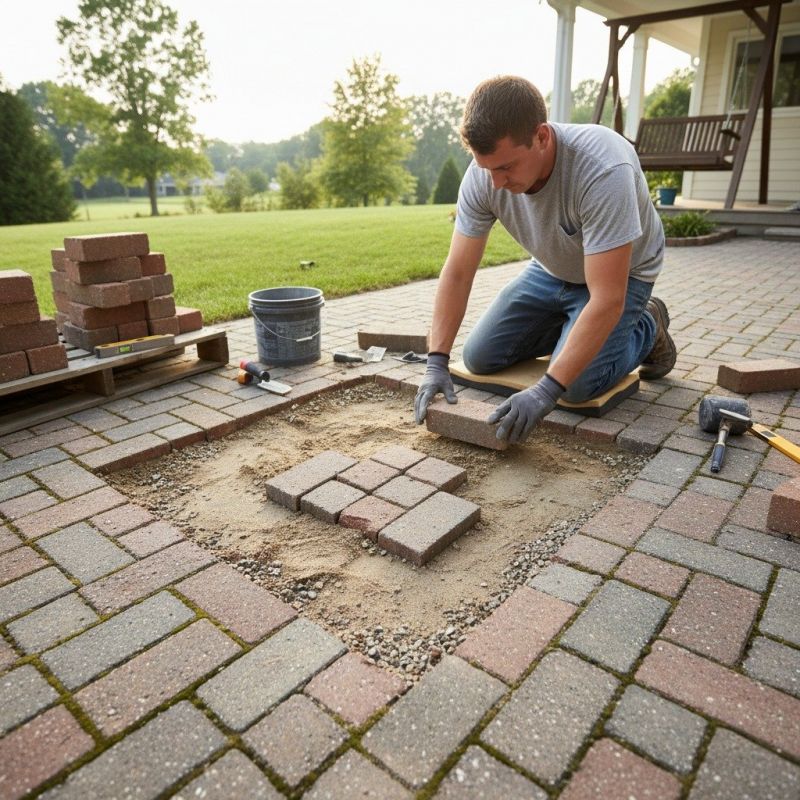 Brick Pavers Cleaning