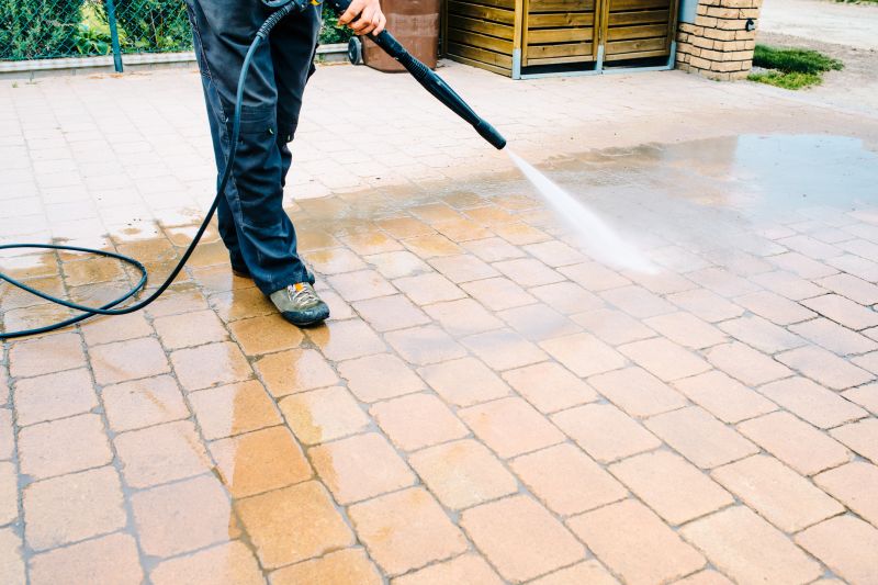Local Brick Pavers Cleaning pros at work